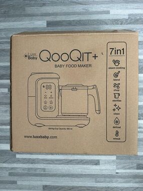 Luxxbaby QooQit Baby Food Processor – 7-in-1 (New)
